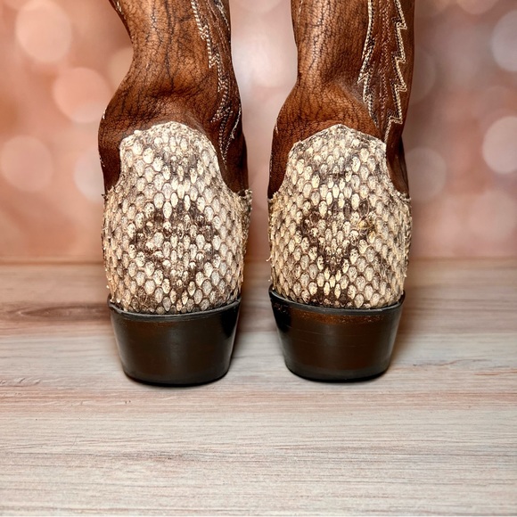 Lucchese Shoes Lucchese Diamondback Rattlesnake Boot Poshmark
